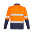 Syzmik The Hi Vi Spliced Polo | Long Sleeve | Hoop Taped Work Safety Protective Gear