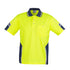 Syzmik The Squad Polo | Adults | Short & Long Sleeve Yellow/Navy Work Safety Protective Gear