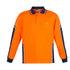 Syzmik The Squad Polo | Adults | Short & Long Sleeve Orange/Navy Work Safety Protective Gear