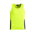 Syzmik The Squad Singlet | Unisex Yellow/Navy Shirts & Tops