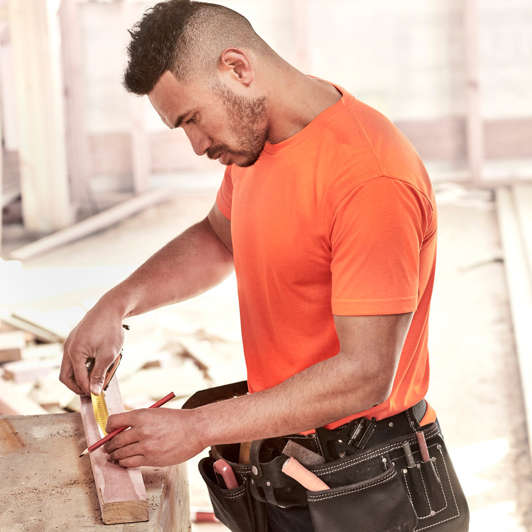 Syzmik The Warren Hi Vis Tee | Short Sleeve Shirts & Tops
