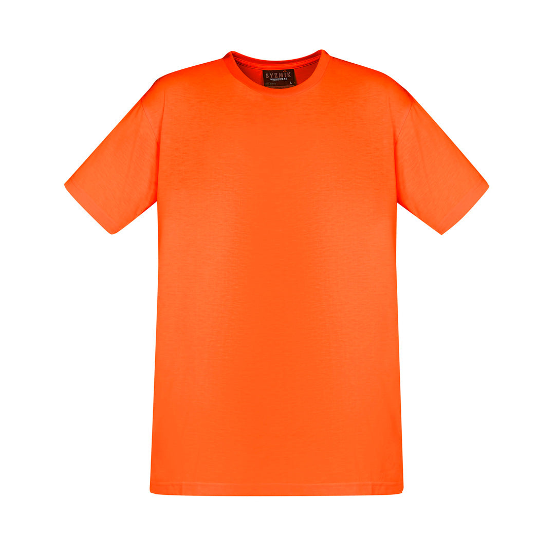 Syzmik The Warren Hi Vis Tee | Short Sleeve Orange Shirts & Tops