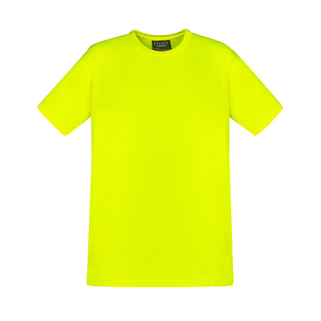 Syzmik The Warren Hi Vis Tee | Short Sleeve Yellow Shirts & Tops