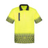 Syzmik The Tracks Polo | Mens | Short Sleeve Yellow/Charcoal Shirts & Tops