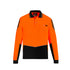 Syzmik The Flux Hi Vis Polo | Mens | Long Sleeve Orange/Black Shirts & Tops