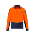 Syzmik The Flux Hi Vis Polo | Mens | Long Sleeve Orange/Navy Shirts & Tops