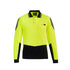 Syzmik The Flux Hi Vis Polo | Mens | Long Sleeve Yellow/Black Shirts & Tops