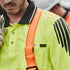 Syzmik The Flux Hi Vis Polo | Mens | Long Sleeve Shirts & Tops