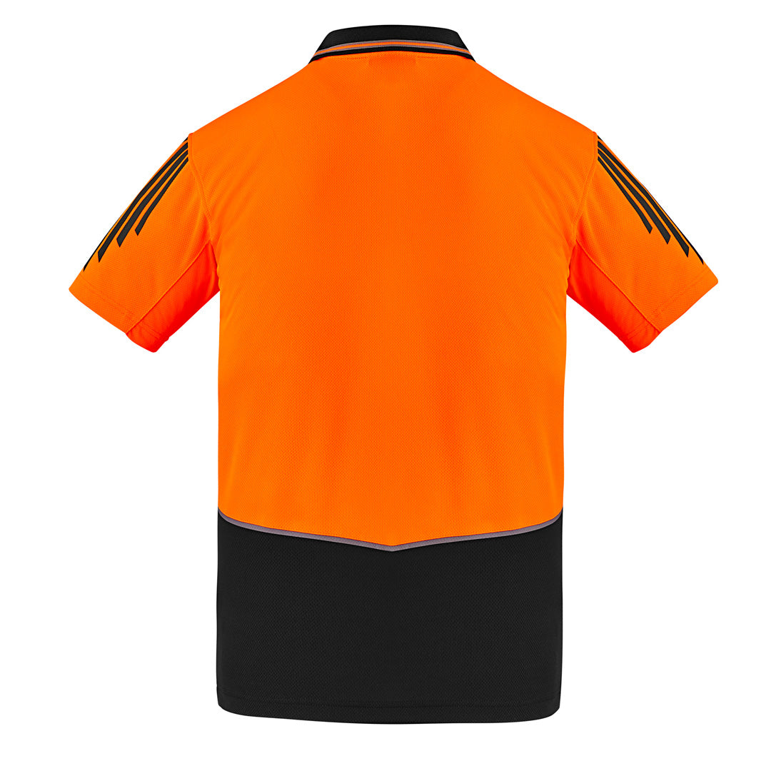Syzmik The Flux Hi Vis Polo | Mens | Short Sleeve Shirts & Tops