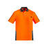 Syzmik The Komodo Polo | Mens | Short Sleeve Orange/Charcoal Shirts & Tops