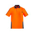 Syzmik The Komodo Polo | Mens | Short Sleeve Orange/Navy Shirts & Tops