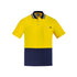 Syzmik The Frank Polo | Mens | Short and Long Sleeve Yellow/Navy Shirts & Tops