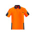 Syzmik The Squad Polo RE | Mens | Short Sleeve Orange/Navy Work Safety Protective Gear