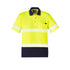 Syzmik The Jason Polo | Mens | Short & Long Sleeve Yellow/Navy Work Safety Protective Gear