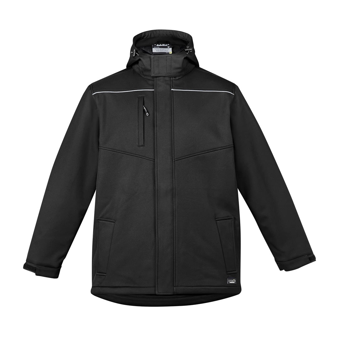 Syzmik The Antarctic Softshell Jacket | Unisex Black Coats & Jackets