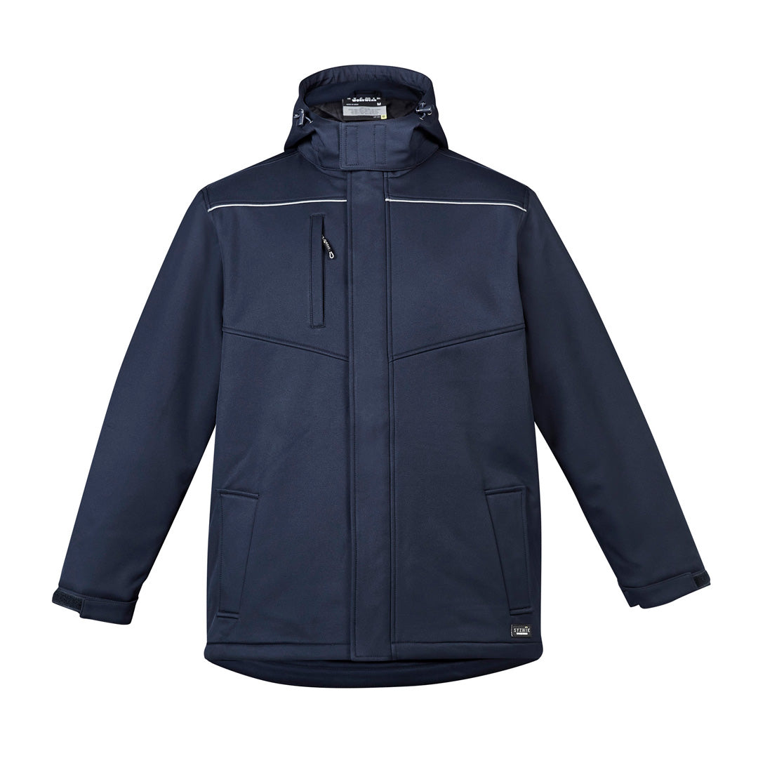 Syzmik The Antarctic Softshell Jacket | Unisex Navy Coats & Jackets