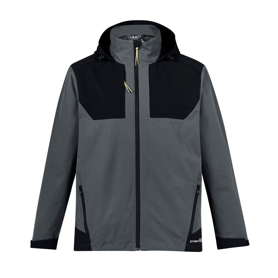 Streetworx The Streetworx Stretch Jacket | Unisex Charcoal/Black Coats & Jackets