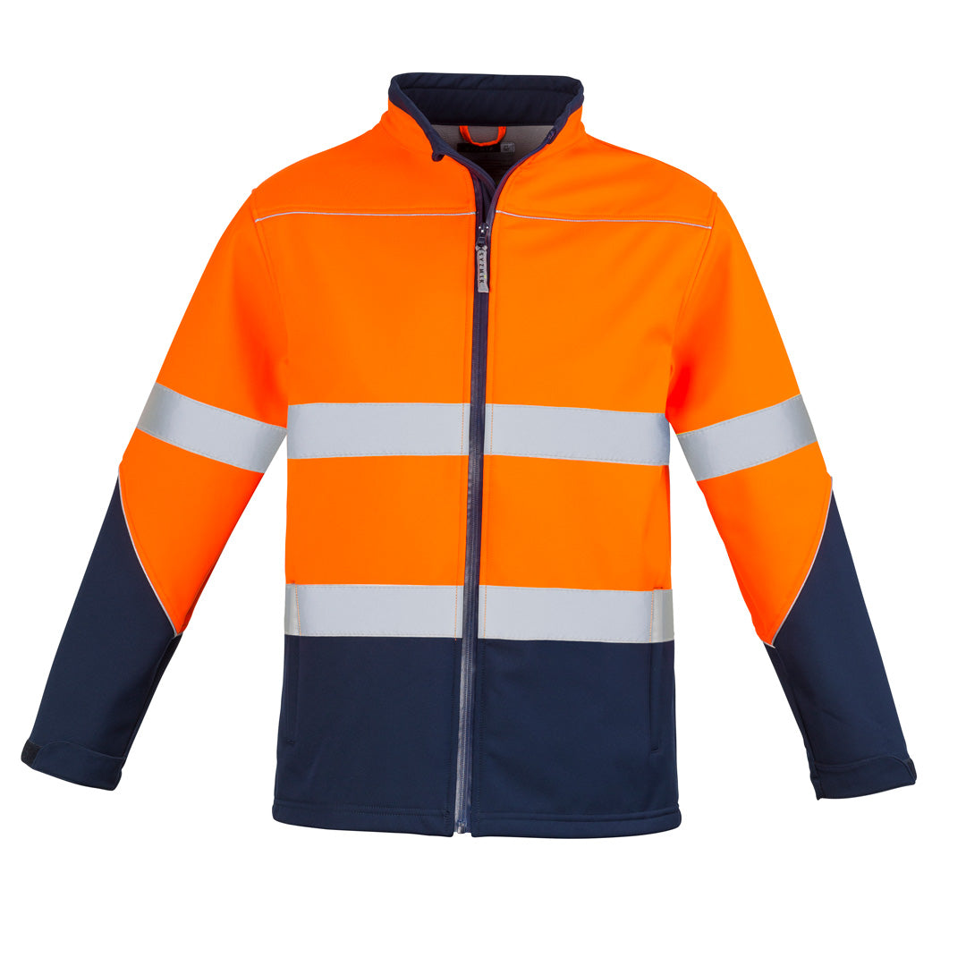 Syzmik The Richard Jacket | Mens | Taped Orange/Navy Work Safety Protective Gear