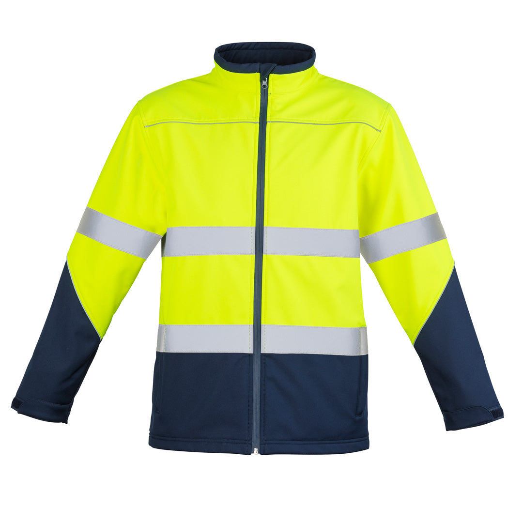 Syzmik The Richard Jacket | Mens | Taped Yellow/Navy Work Safety Protective Gear