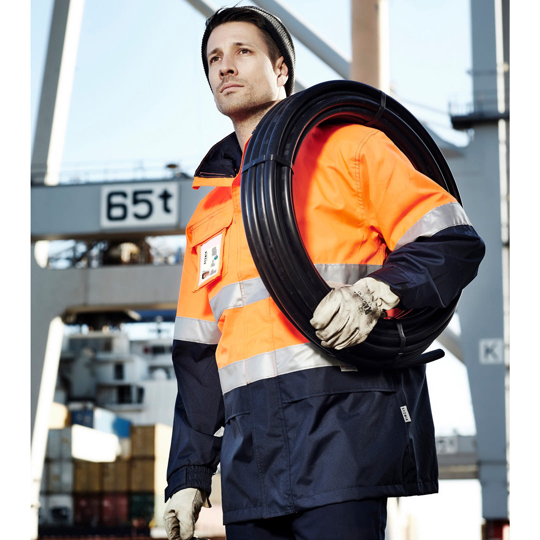 Syzmik The Ultralite Waterproof Jacket | Unisex Work Safety Protective Gear