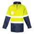 Syzmik The Ultralite Waterproof Jacket | Unisex Yellow/Navy Work Safety Protective Gear