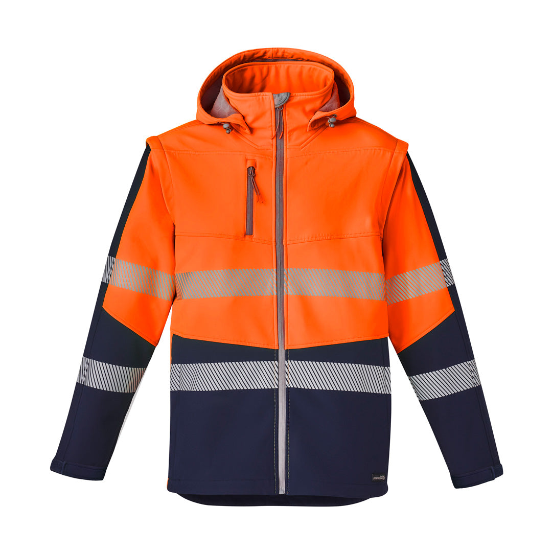 Syzmik The Paul Jacket | Mens | Taped Orange/Navy Work Safety Protective Gear