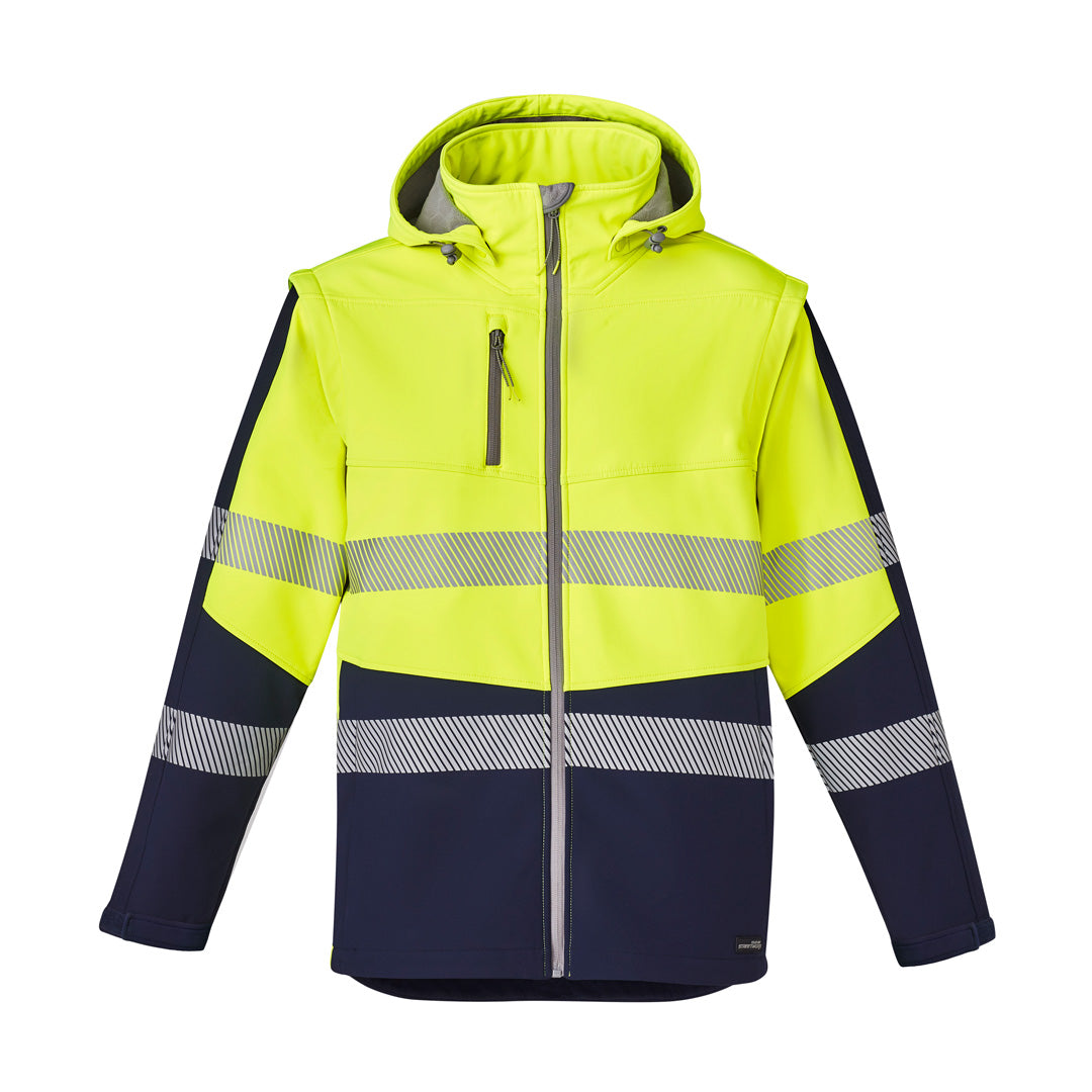 Syzmik The Paul Jacket | Mens | Taped Yellow/Navy Work Safety Protective Gear