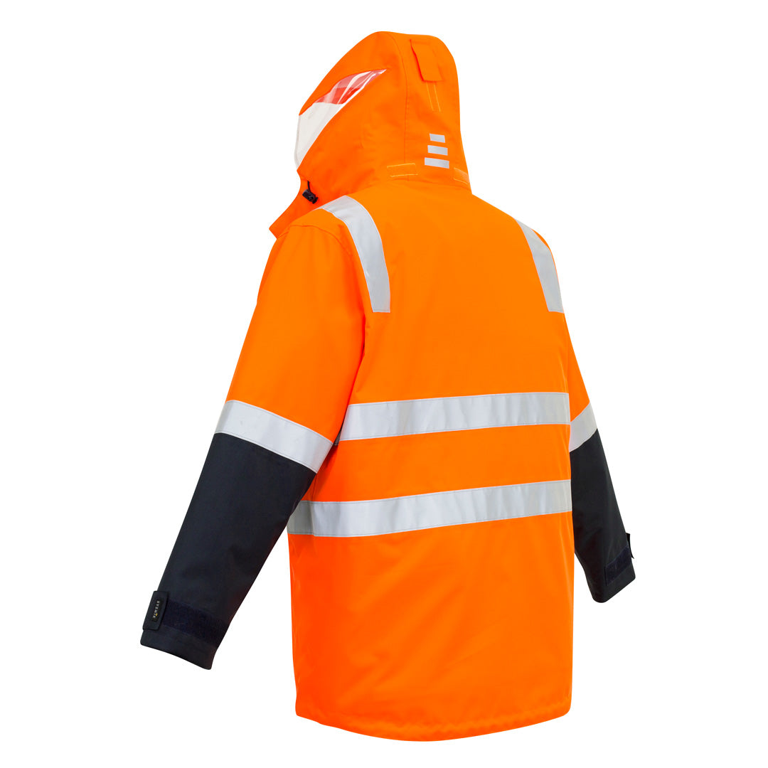 Syzmik The Bevan Jacket | Mens | Hi Vis Taped Work Safety Protective Gear