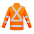 Syzmik The Hi Vis X Back Taped 2 in 1 Jacket | Unisex Work Safety Protective Gear