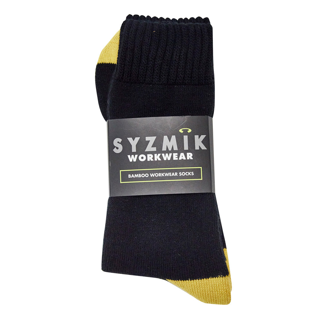 Syzmik The Bamboo Work Sock | Mens | 3 Pack Socks