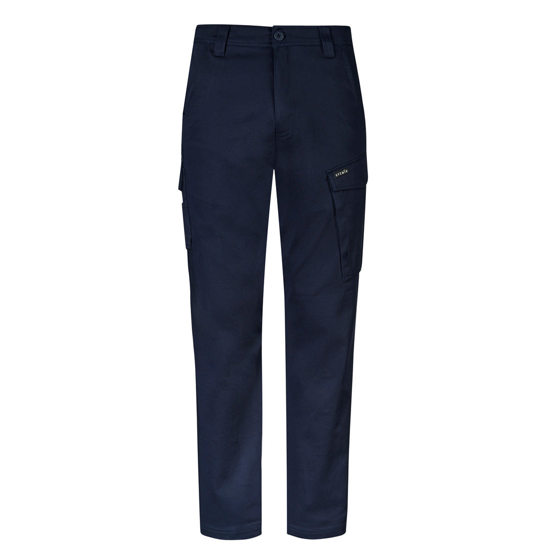 Syzmik The Essential Stretch Cargo Pant | Mens Navy Pants