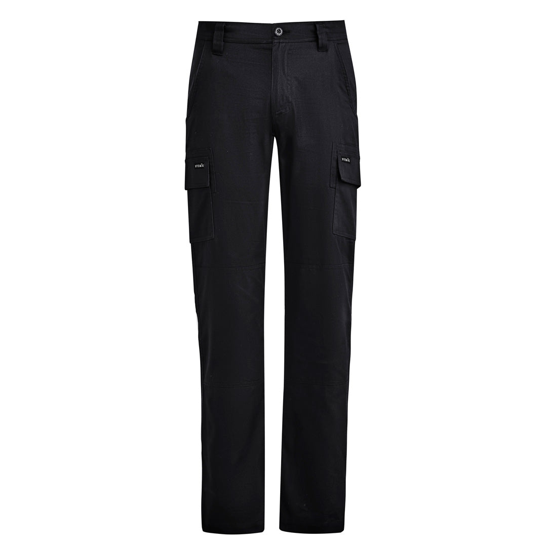 Syzmik The Lightweight Drill Cargo Pant | Mens Black Pants