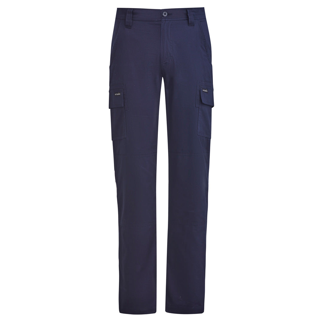 Syzmik The Lightweight Drill Cargo Pant | Mens Navy Pants