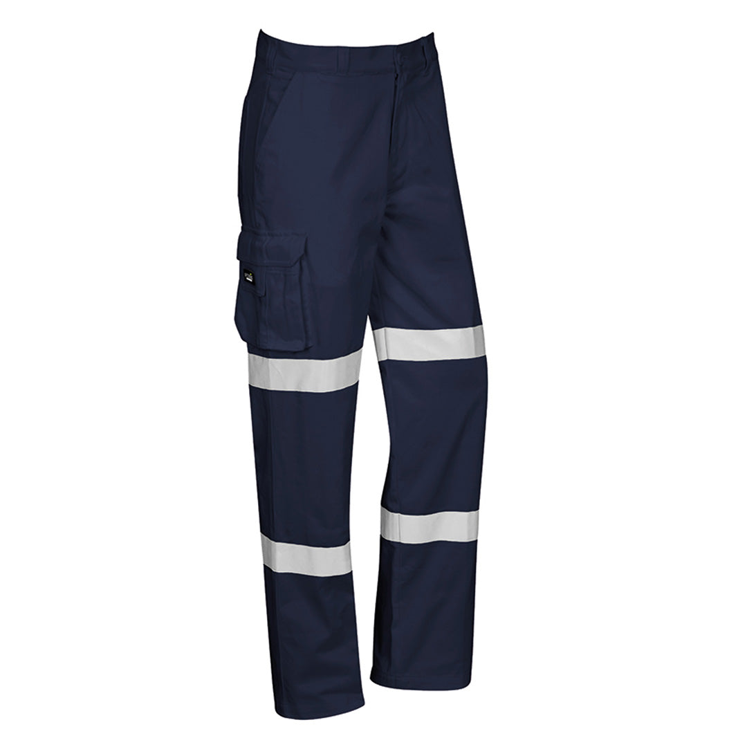 Syzmik The Bio Motion Taped Pant | Mens Navy Work Safety Protective Gear