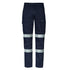 Syzmik The Essential Stretch Taped Cargo Pant | Mens Navy Work Safety Protective Gear