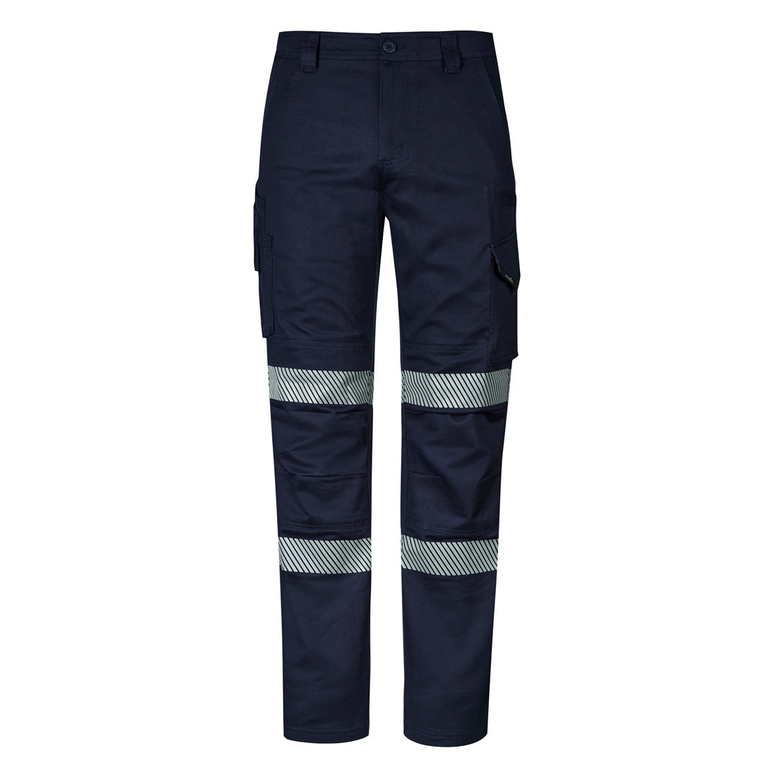 Syzmik The Rugged Cooling Taped Stretch Pant | Mens Navy Pants