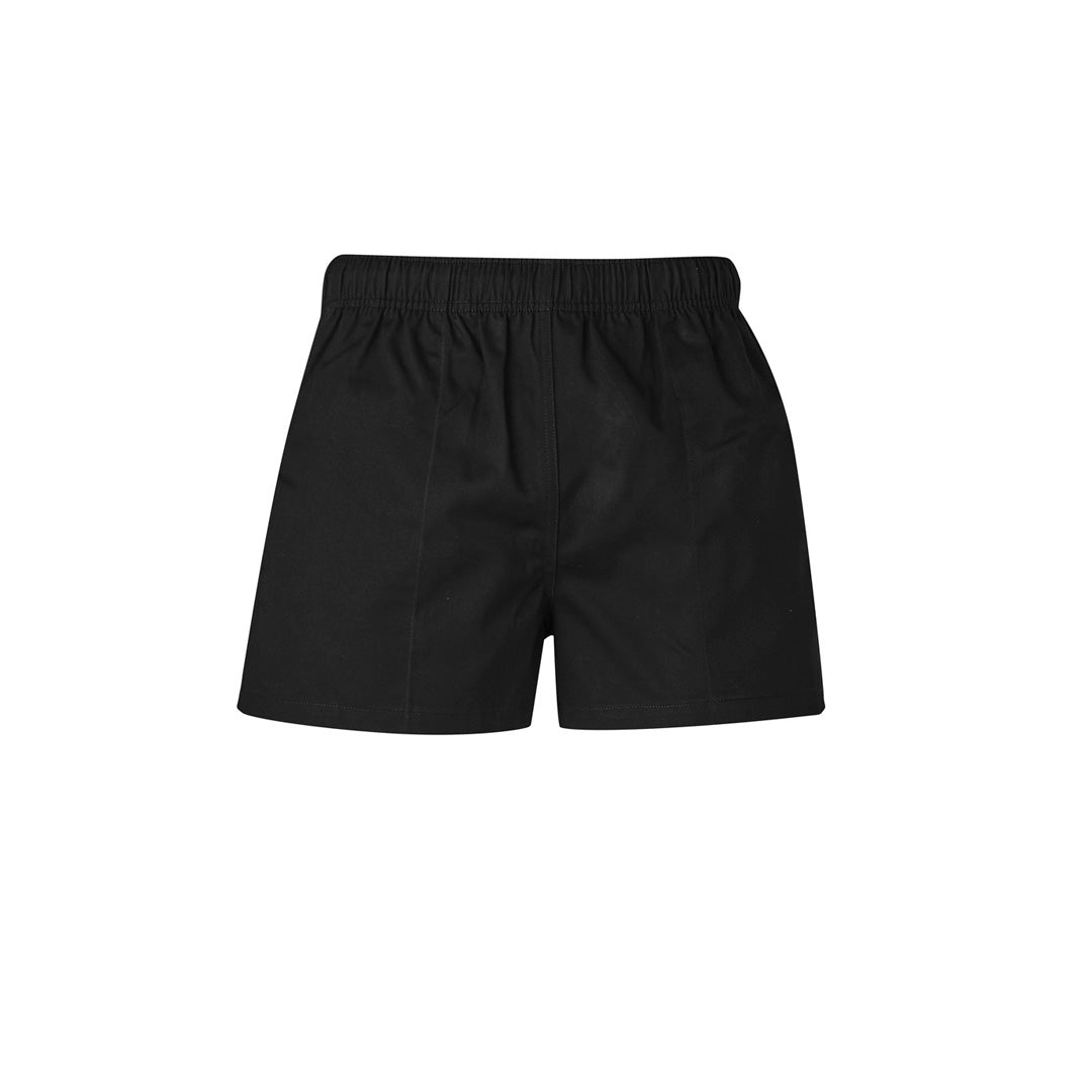 Syzmik The Rugby Short | Mens Black Shorts
