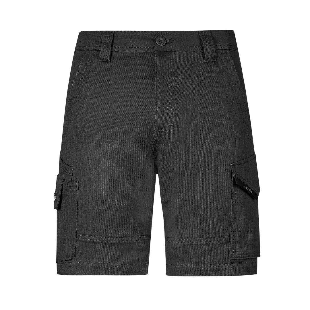 Syzmik The Rugged Cooling Stretch Short | Mens Charcoal Shorts