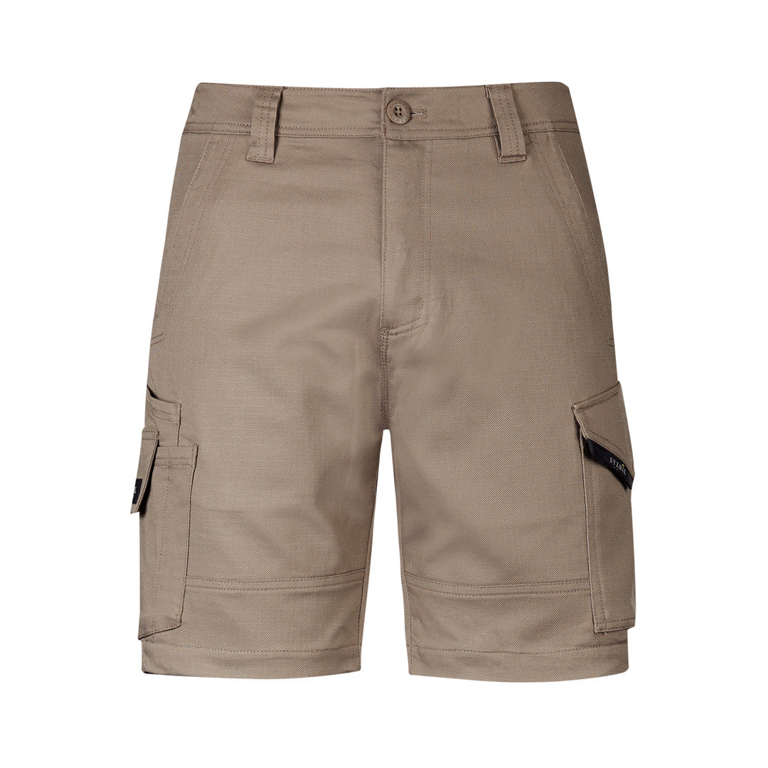 Syzmik The Rugged Cooling Stretch Short | Mens Khaki Shorts