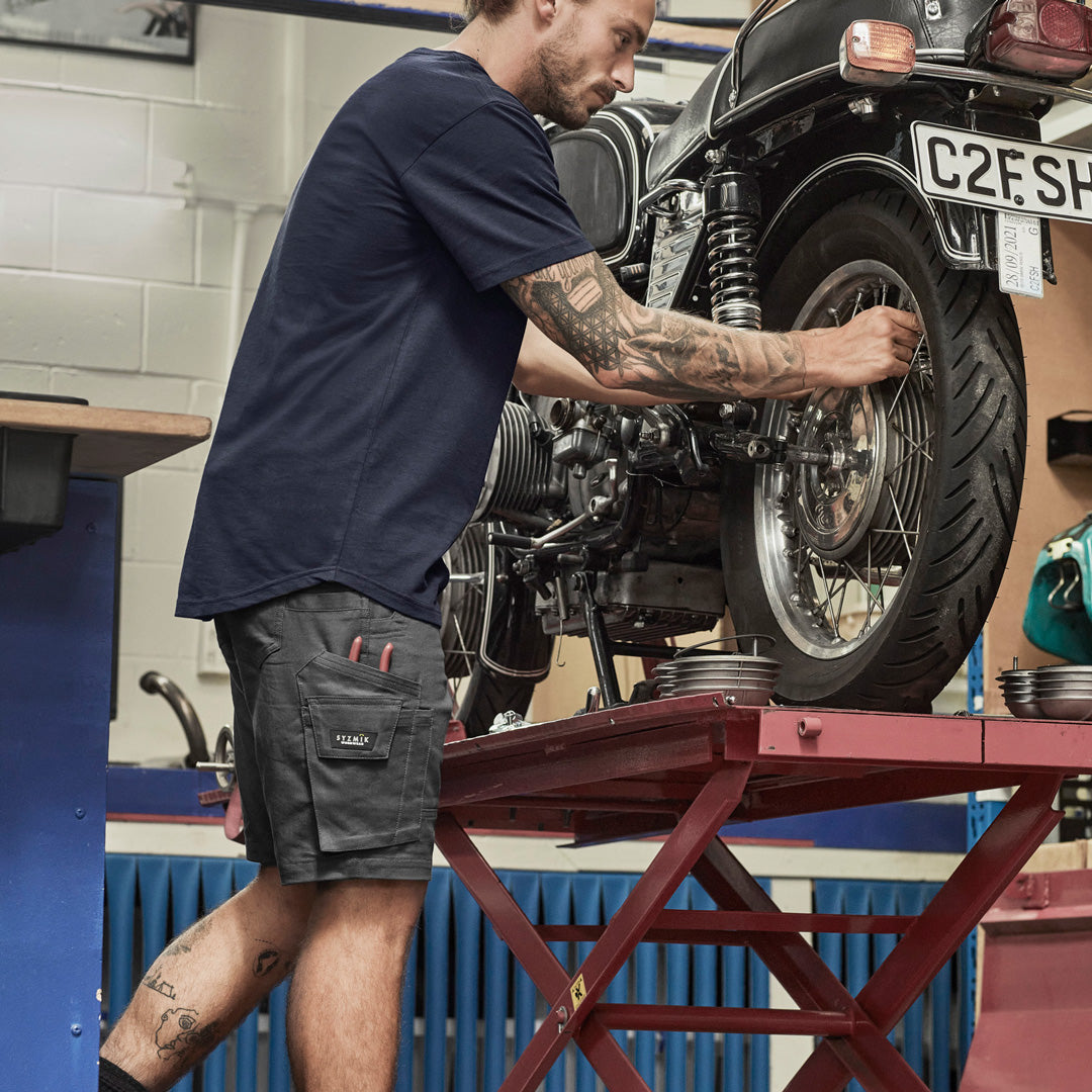 Syzmik The Rugged Cooling Stretch Short | Mens Shorts
