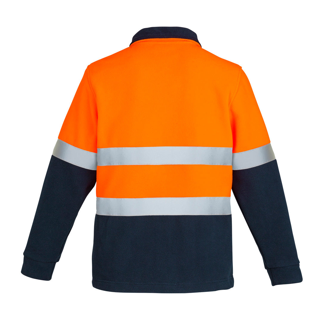 Syzmik The Hi Vis Hooped Tape Polar Fleece Jumper | Mens Outerwear