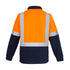 Syzmik The Hi Vis Shoulder Tape Polar Fleece Jumper | Mens Work Safety Protective Gear