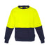 Syzmik The Ross Crew Jumper | Mens Yellow/Navy Shirts & Tops