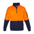 Syzmik The Justin Jumper | Mens | 1/4 Zip Orange/Navy Shirts & Tops