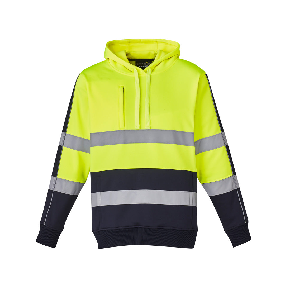 Syzmik The Jarrod Hoodie | Adults | Pullover Yellow/Navy Work Safety Protective Gear