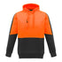 Syzmik The Grant Hoodie | Mens | Pullover Orange/Charcoal Outerwear
