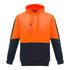 Syzmik The Grant Hoodie | Mens | Pullover Orange/Navy Outerwear