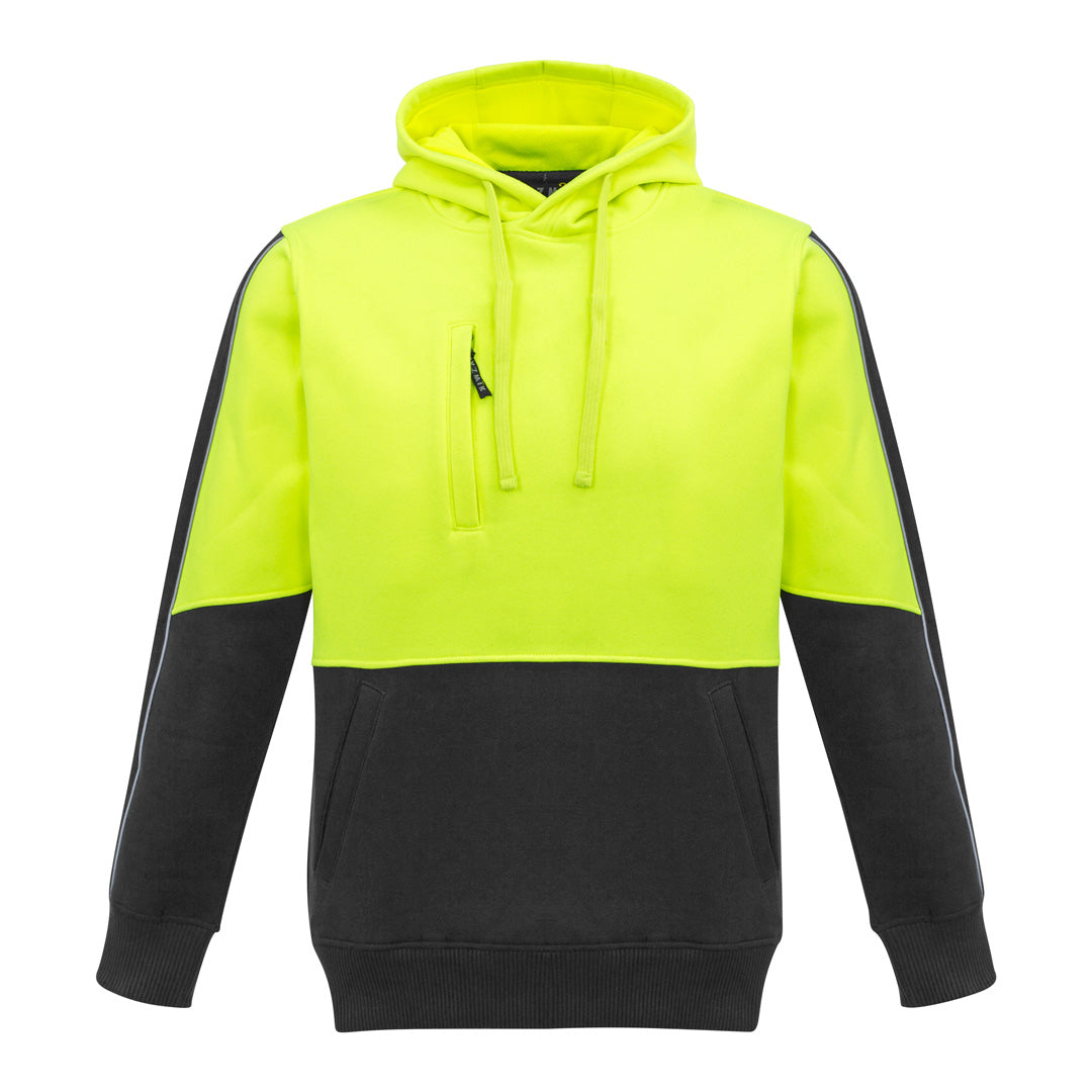 Syzmik The Grant Hoodie | Mens | Pullover Yellow/Charcoal Outerwear