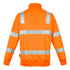 Syzmik The Hi Vis Vic Rail 1/4 Zip Jumper | Unisex Work Safety Protective Gear