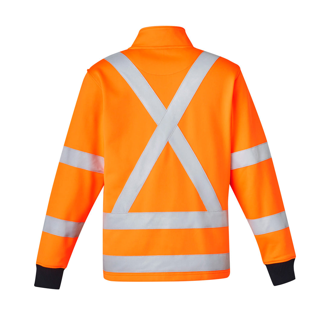 Syzmik The Hi Vis X Back Rail Jumper | Unisex Work Safety Protective Gear